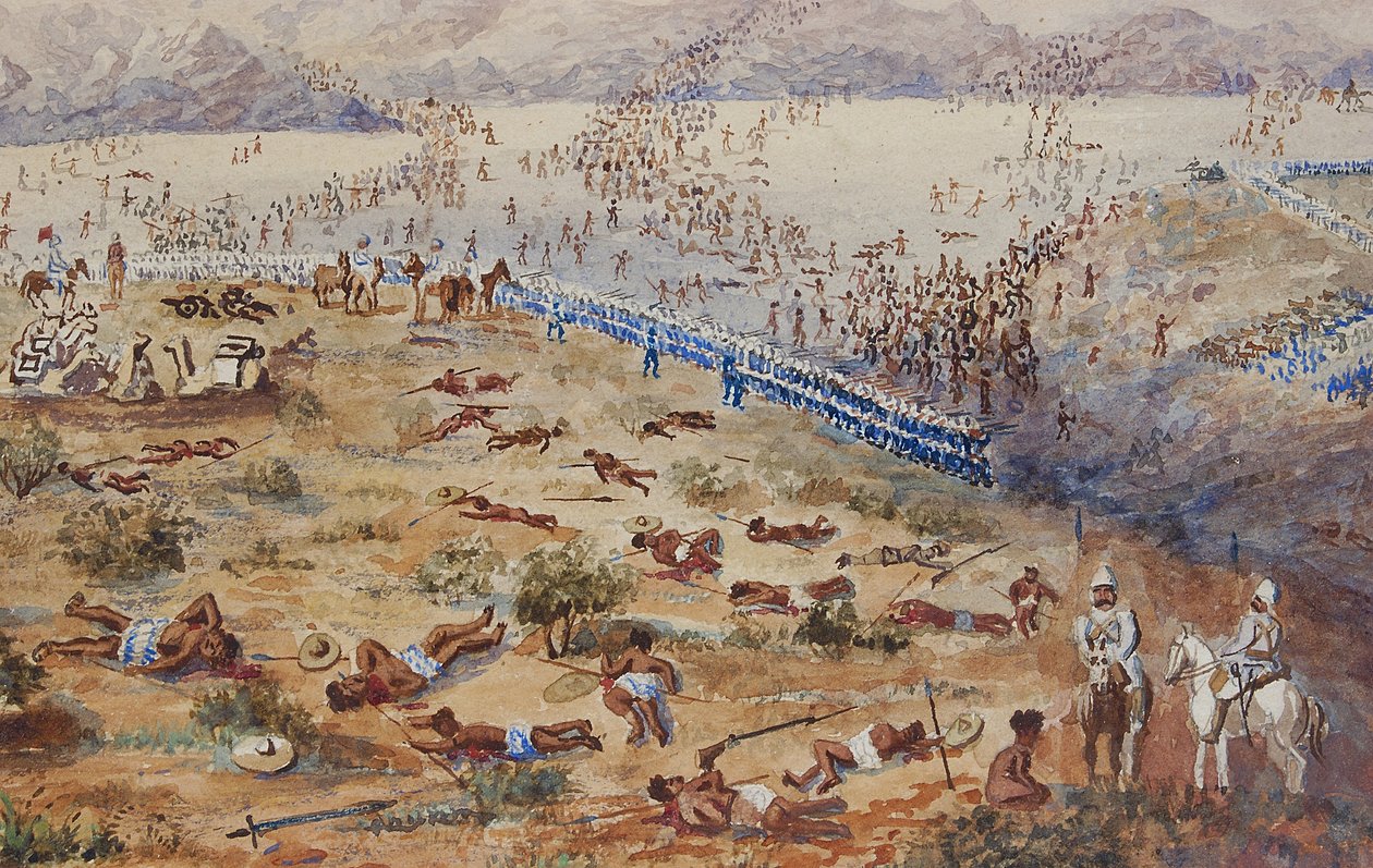 Battle of Tamai, 1884 od English School