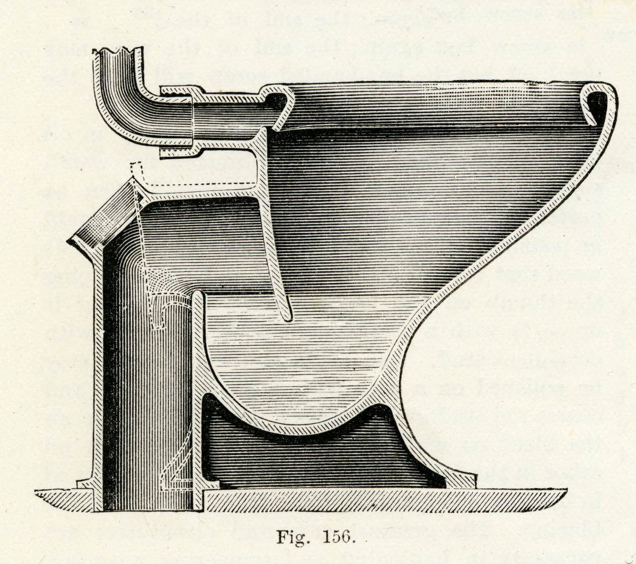 Baziers Patent Direct-Action Closet, 1870 od English School