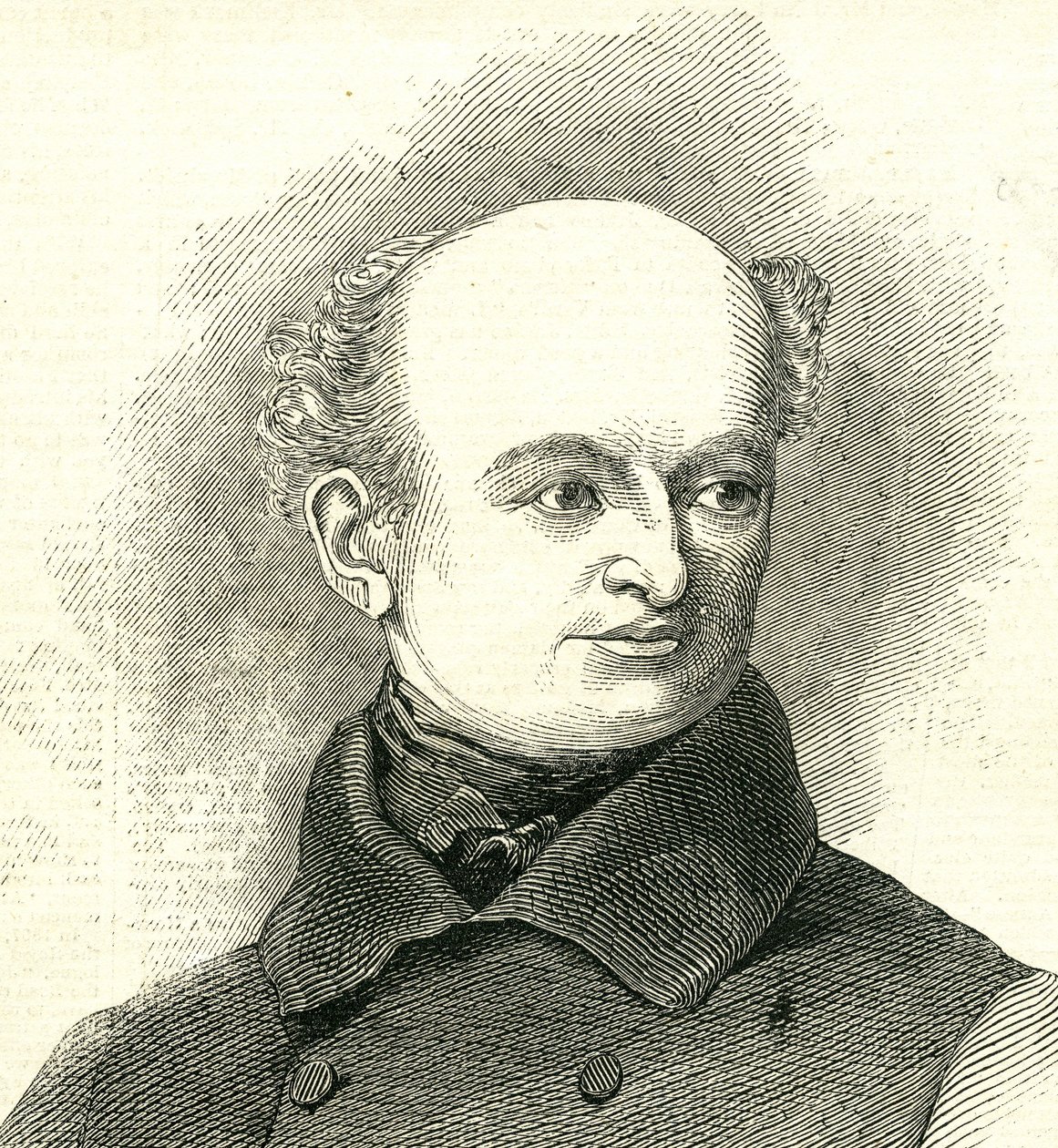 Benjamin Robert Haydon (1786-1846) z Illustrated London news 7. dubna 1846 od English School