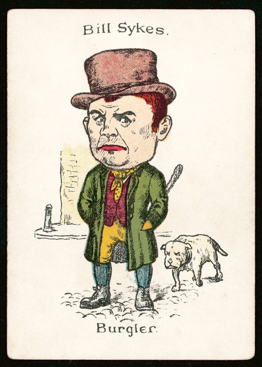 Bill Sykes, Burgler (barevná litografie) od English School
