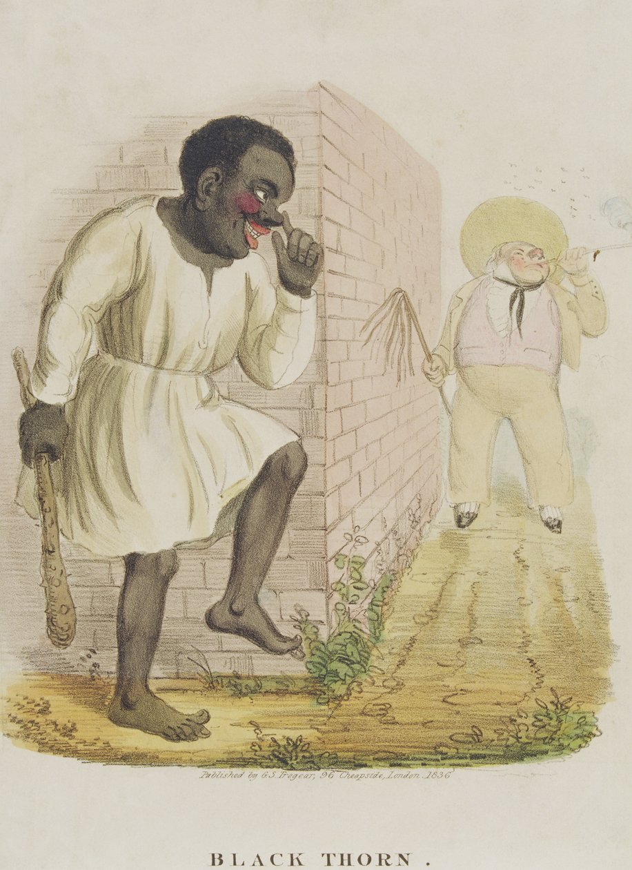 Černý trn, 1836 od English School