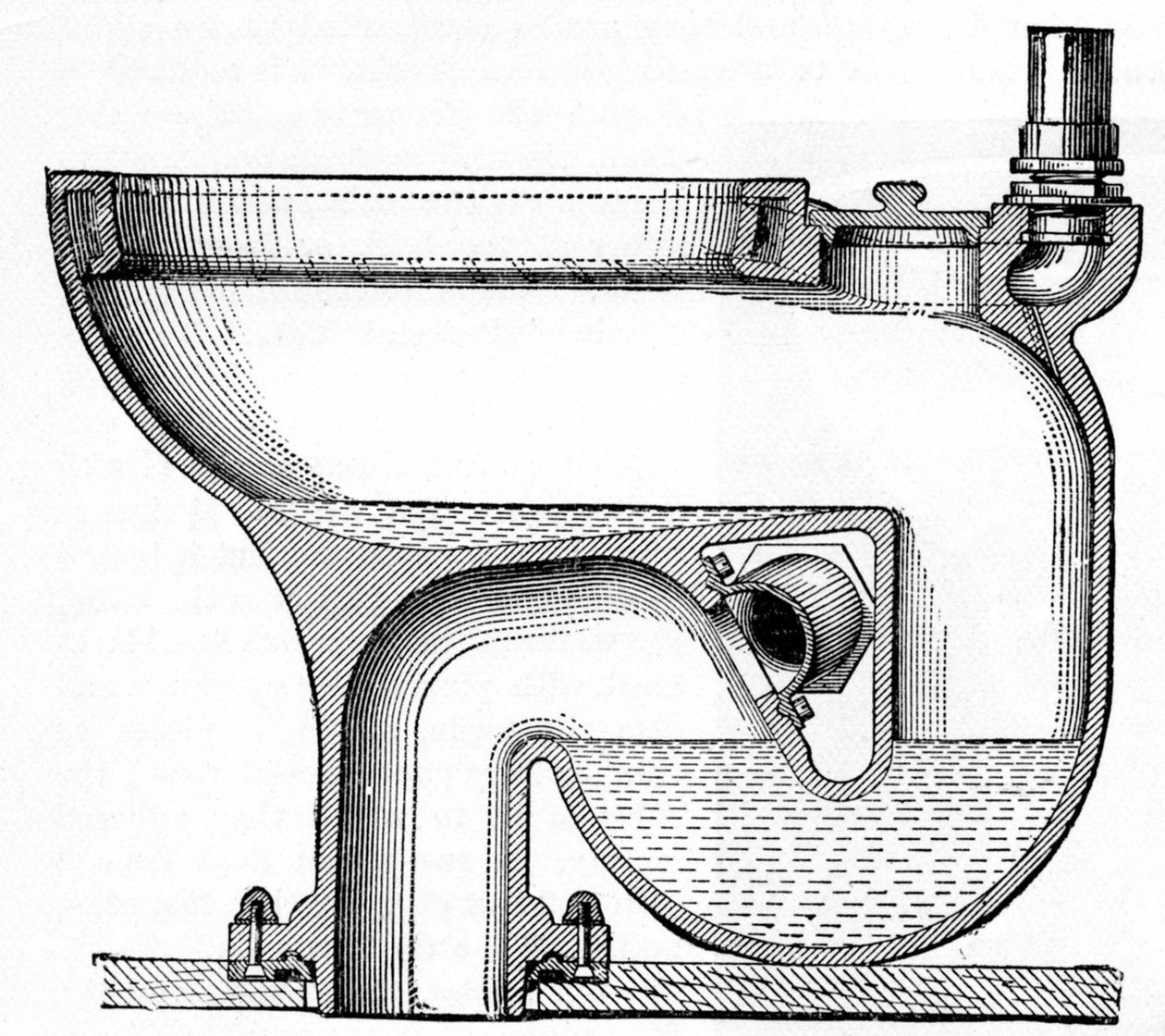 Bostels No. 7 Excelsior Wash-Out WC, 1870 od English School