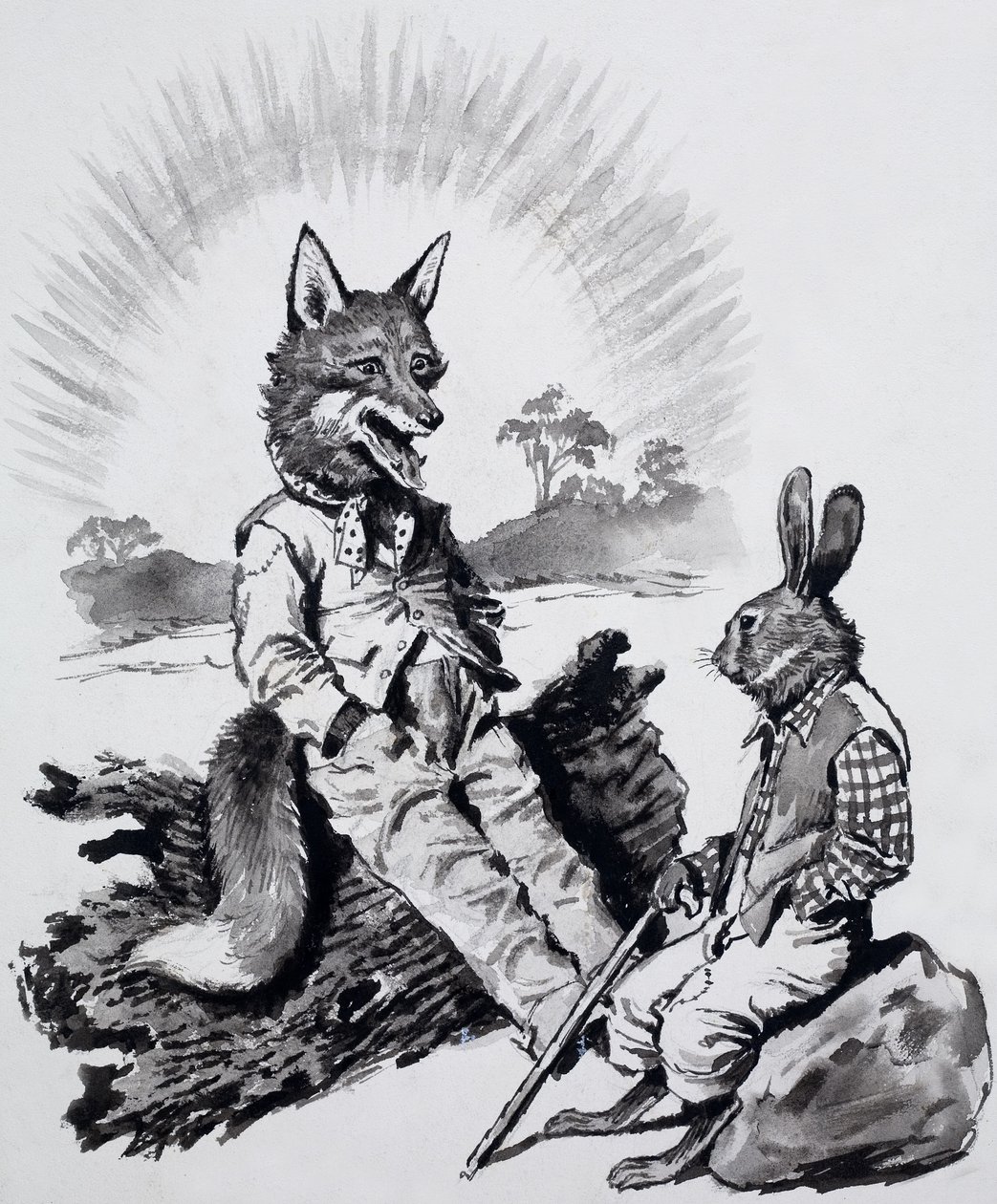 Brer Rabbit a Brer Fox od English School