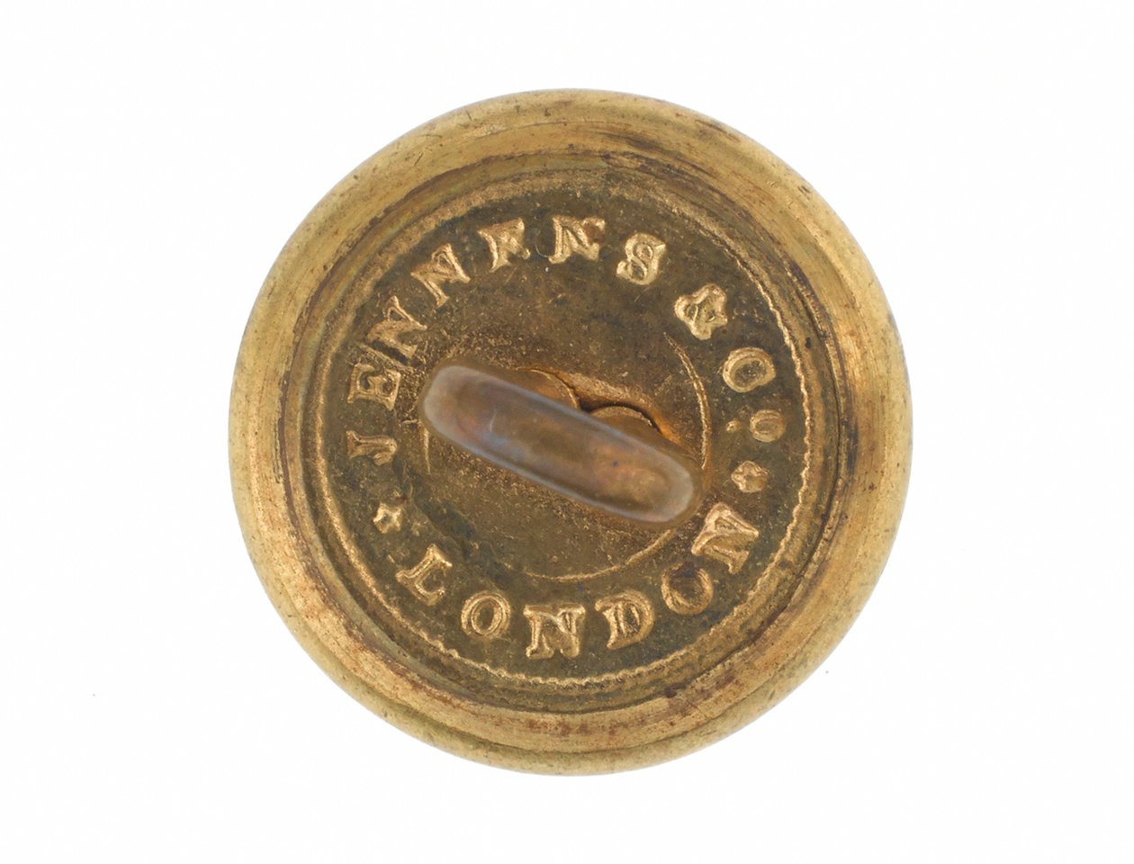 Button, 9. pluk bengálských kopiníků, před rokem 1901 od English School