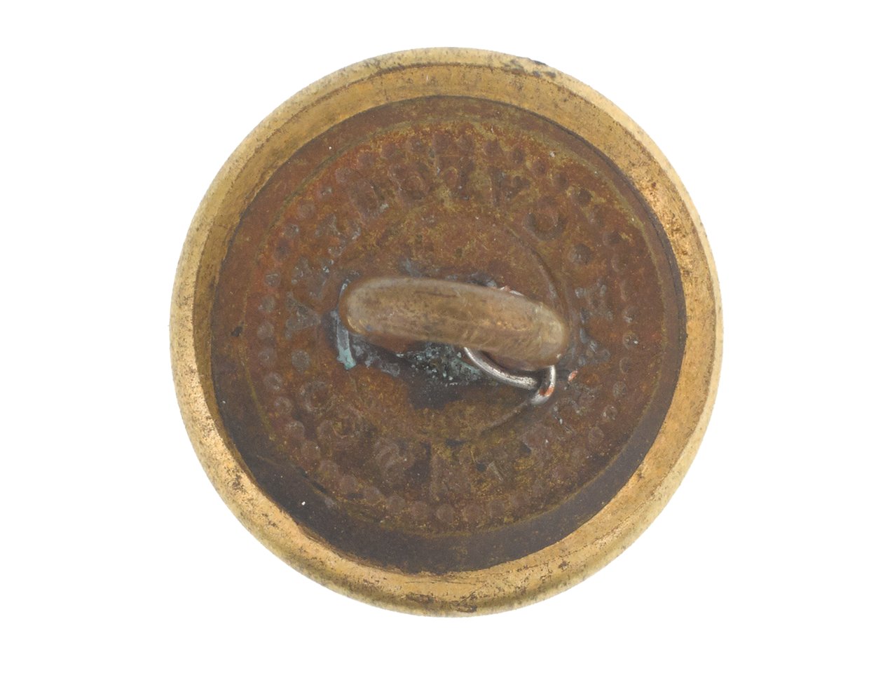 Button, 9. pluk bengálských kopiníků, před rokem 1901 od English School
