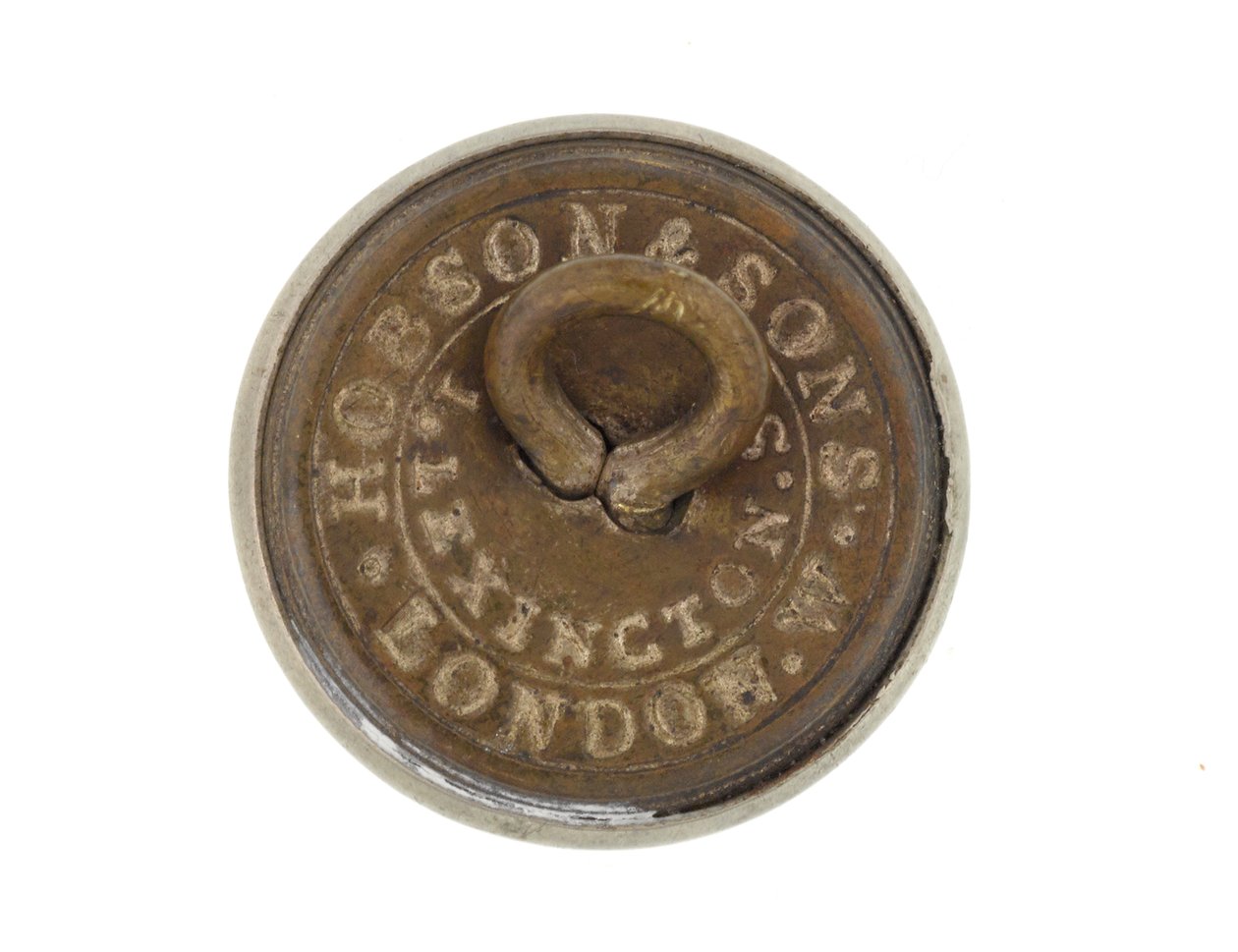 Button, Bangalore Rifle Volunteers, 1880-1920 od English School