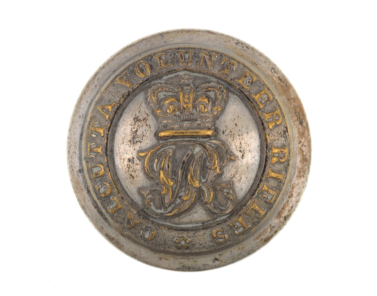 Button, Kalkatské dobrovolnické pušky, před rokem 1901 od English School