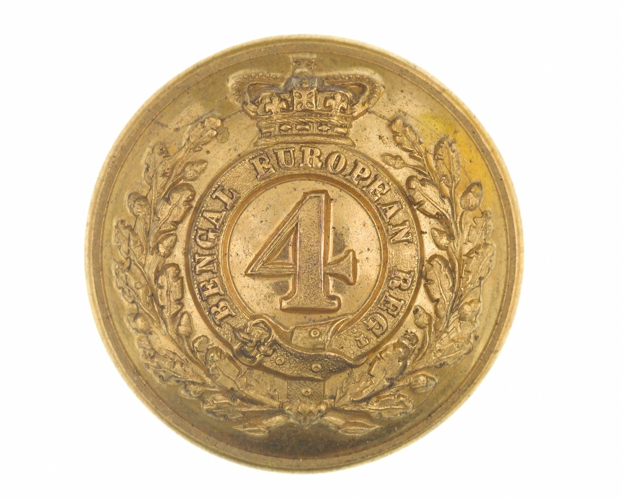Button, důstojník, 4. bengálský evropský pluk, 1855-1861 od English School