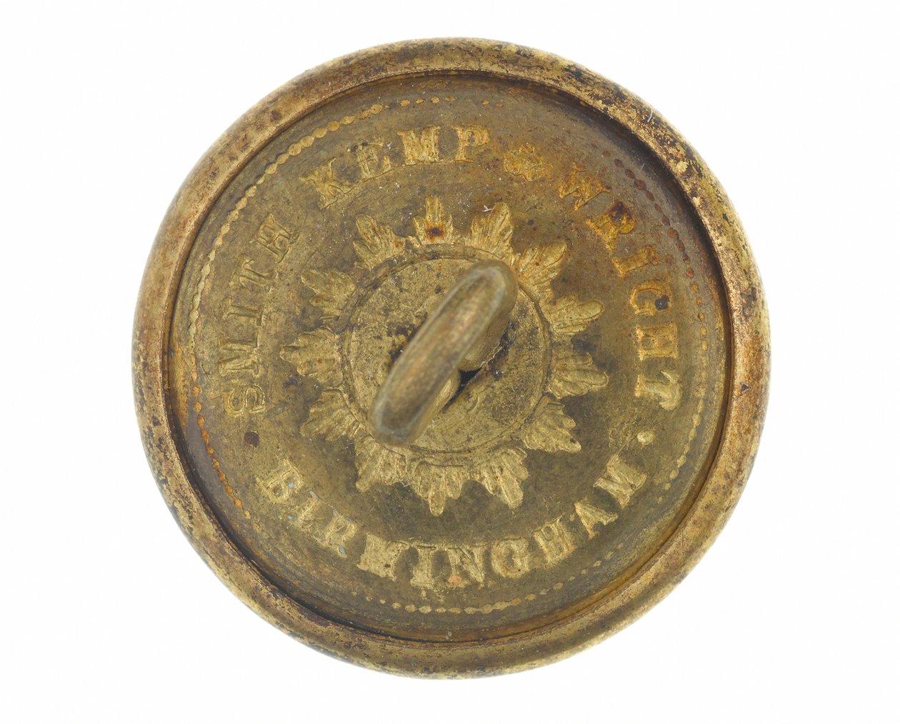 Button, jiné hodnosti, 6. bengálský evropský pluk, 1858-1861 od English School