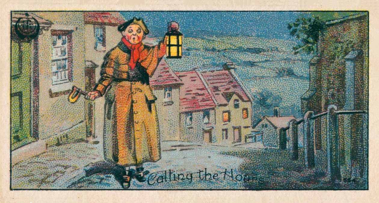 Volání hodin, Hlídač (chromolit) od English School