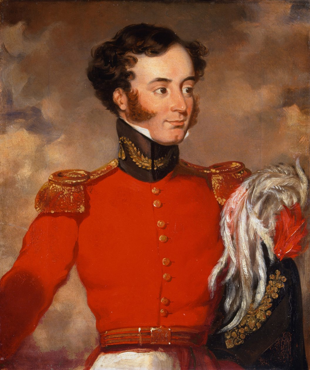Kapitán Bulstrode Bygrave (1802-73), kolem 1838 od English School