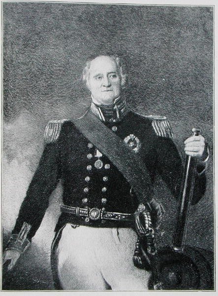 Kapitán Thomas Masterman Hardy (1769-1839) (rytina) od English School