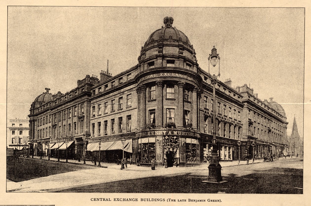 Central Exchange Buildings, The Architecture of Newcastle-on-Tyne, z 