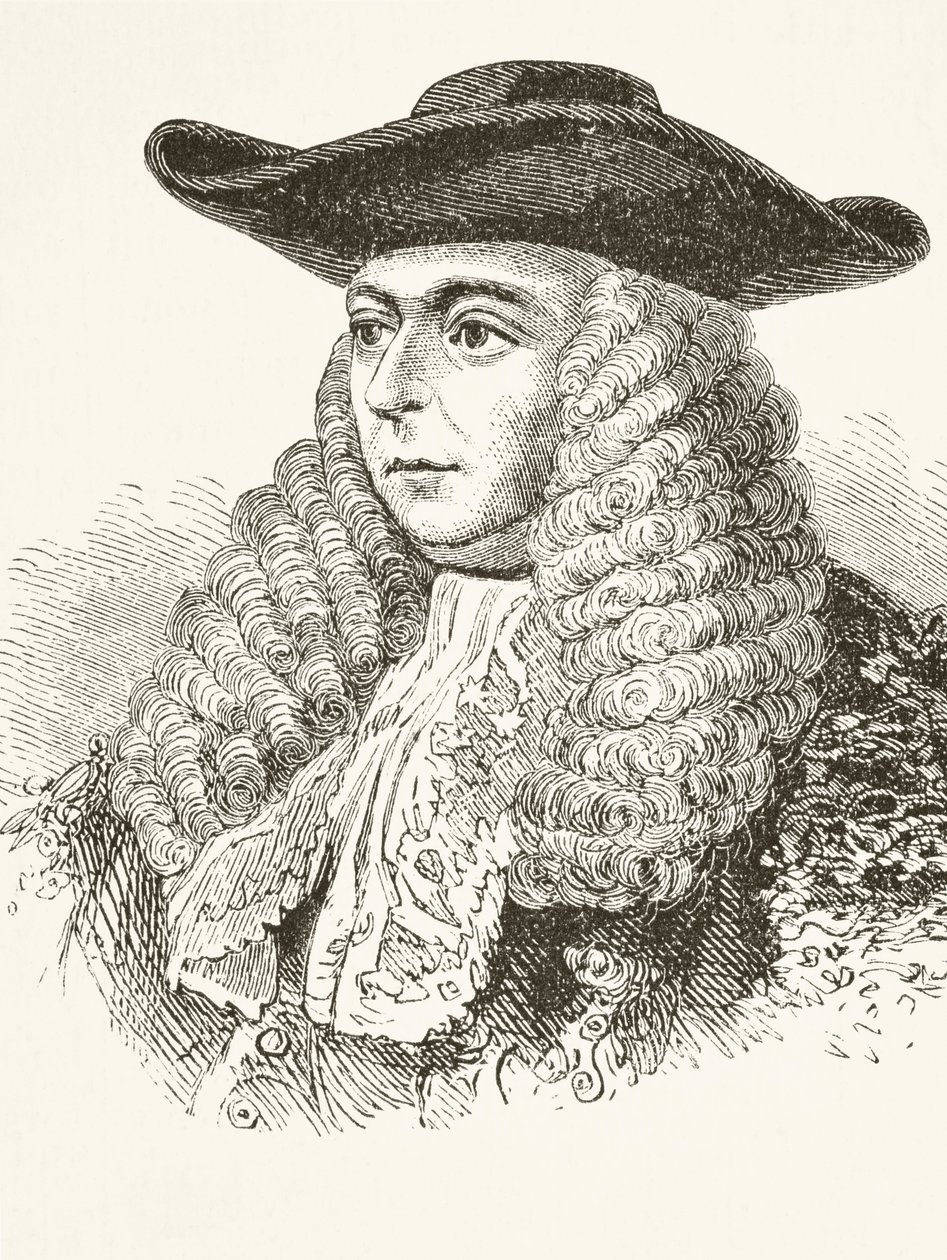 Charles Pratt, 1. hrabě z Camdenu, z „Národní a domácí historie Anglie“ od Williama Hickmana Smith Aubrey (1858-1916), vydaný v Londýně, kolem roku 1890 od English School