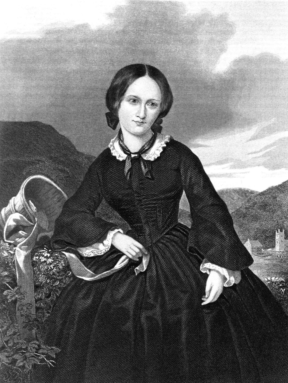 Charlotte Bronte (rytina) od English School