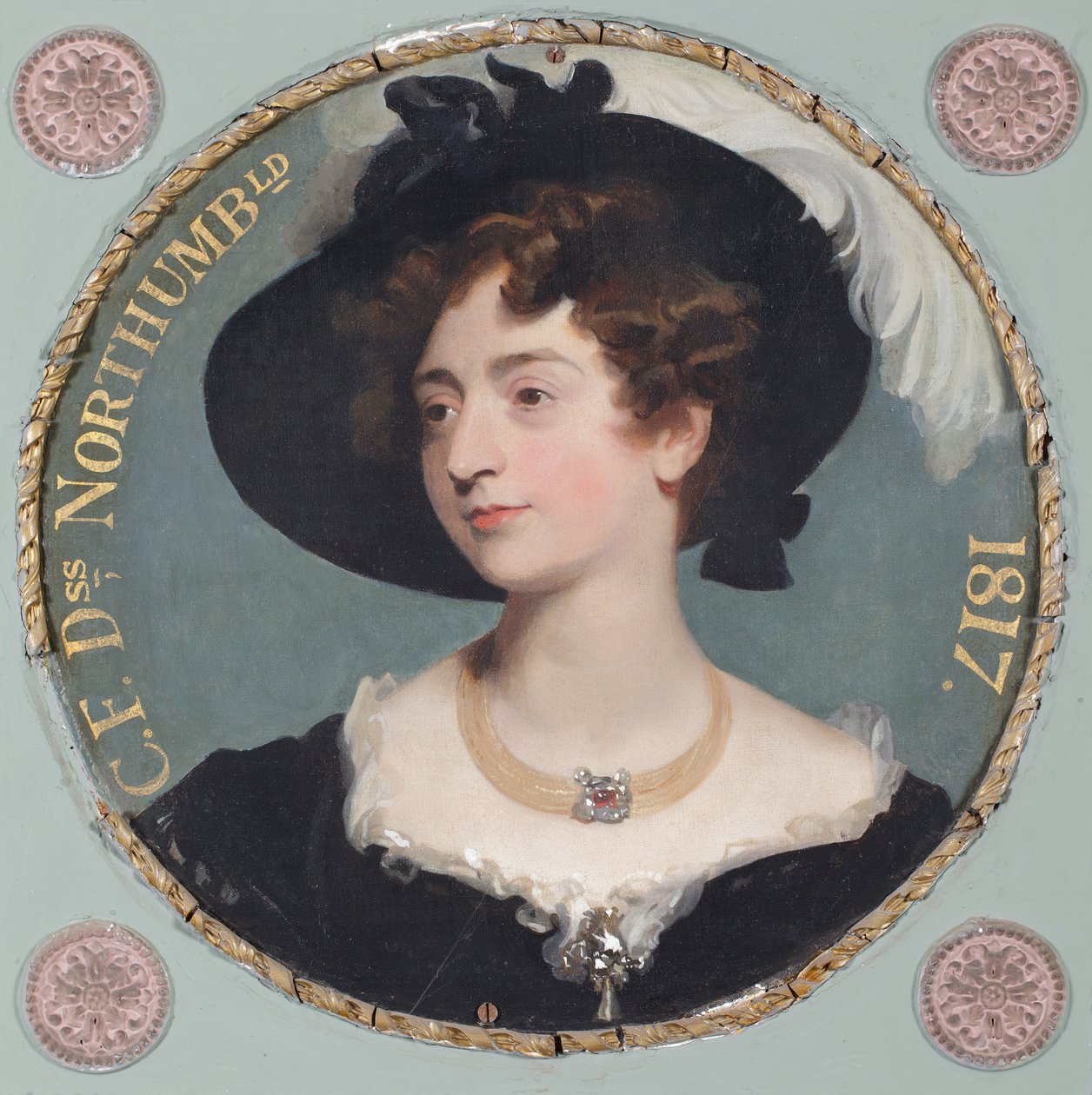 Charlotte Florentia, třetí vévodkyně z Northumberlandu od English School