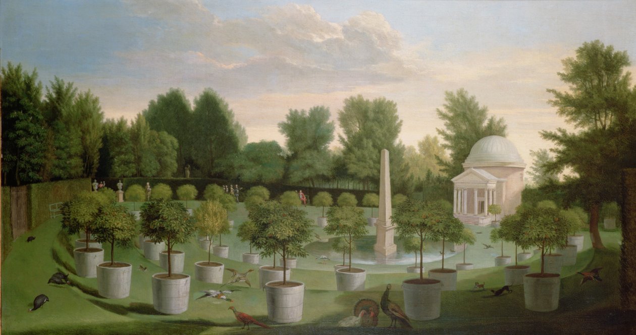 Chiswick House Gardens od English School