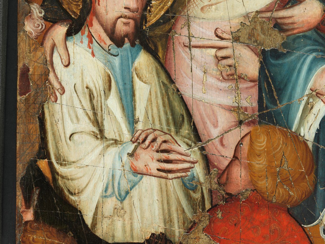 Kristus před Pilátem (detail) od English School