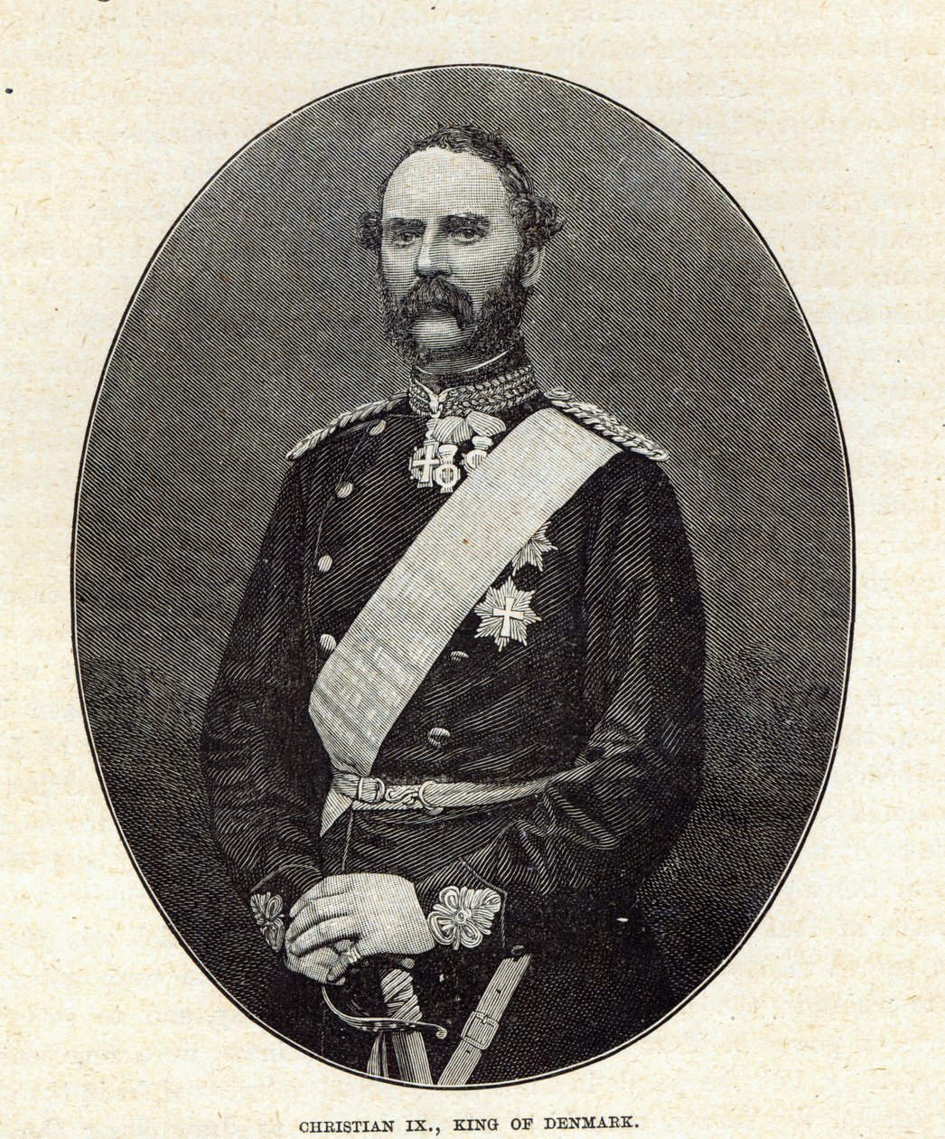 Christian IX, král dánský od English School