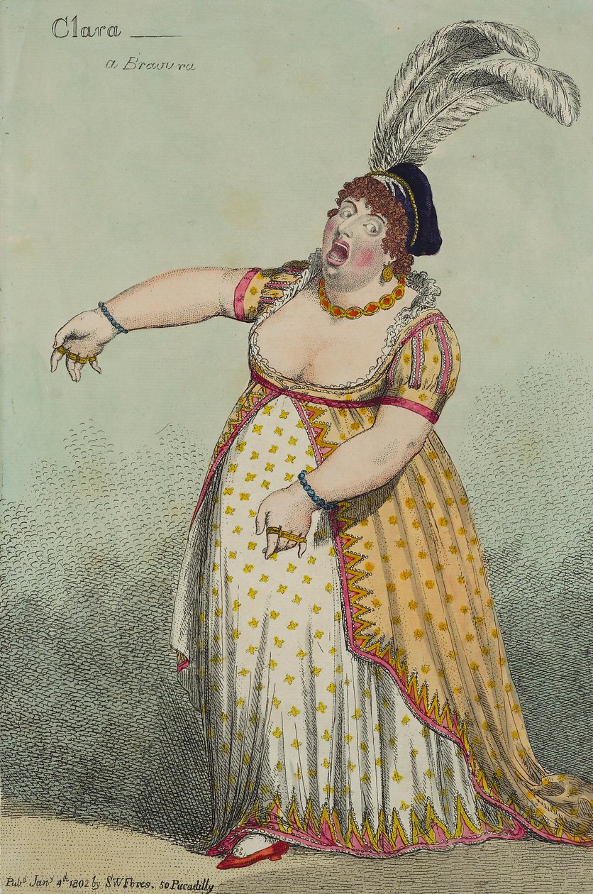 Clara: Statečnost, 1802 od English School