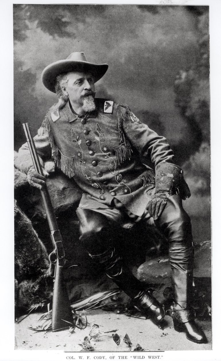 Plukovník William Frederick Cody, také známý jako Buffalo Bill, 1903 od English School