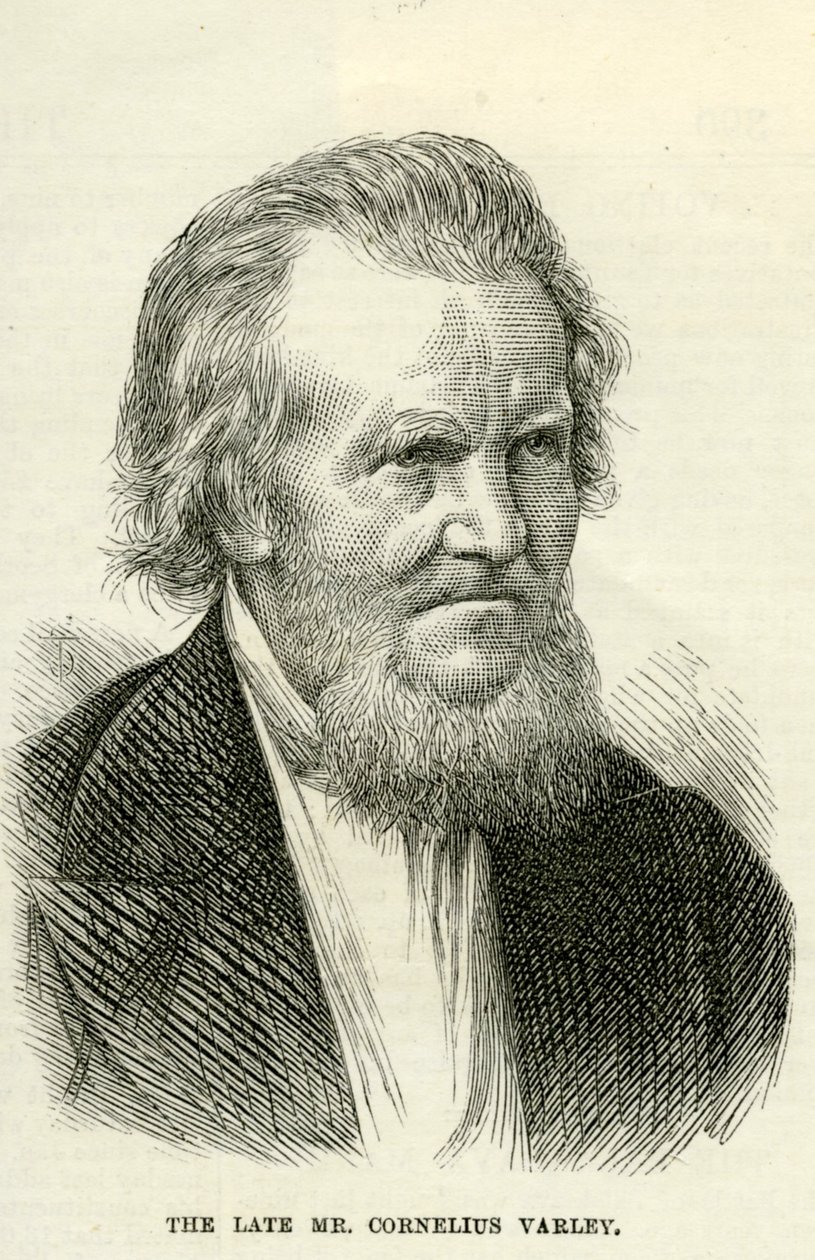 Cornelius Varley (1781-1873) z The Illustrated London News 25. října 1873 od English School