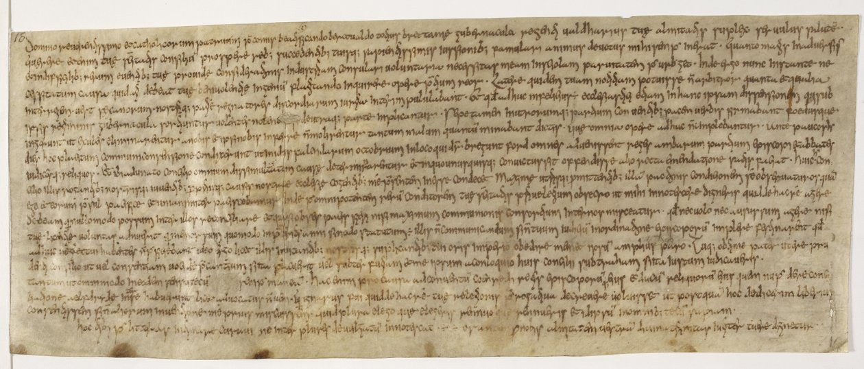 Cotton Augustus ii 18, dopis Wealdhere, c.704, nejstarší dopis zavřít od English School