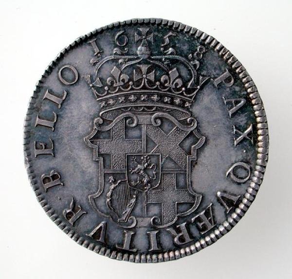 Koruna Olivera Cromwella (1599-1658), London Mint, 1658 (revers) (stříbrná) (avers viz 168061) od English School