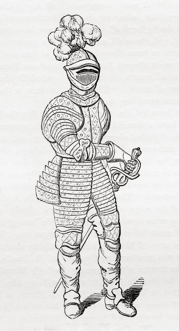 Cuirassier od English School