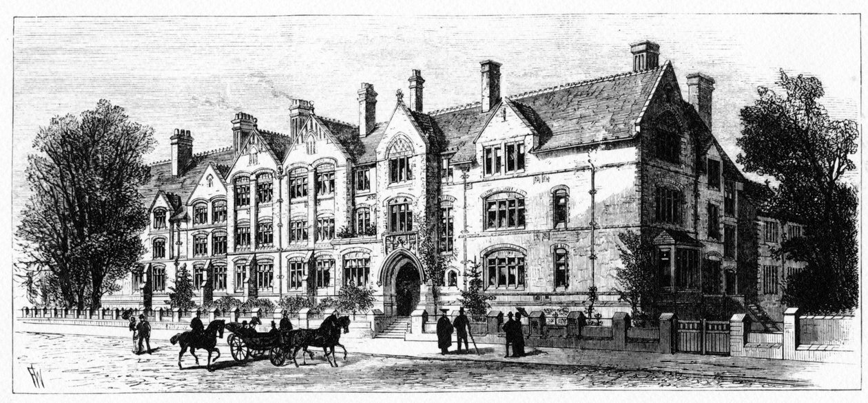 Dalton Hall, rezidence pro studenty Victoria University, Manchester od English School