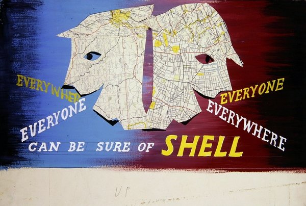Design for Shell (kvaš a koláž na palubě) od English School