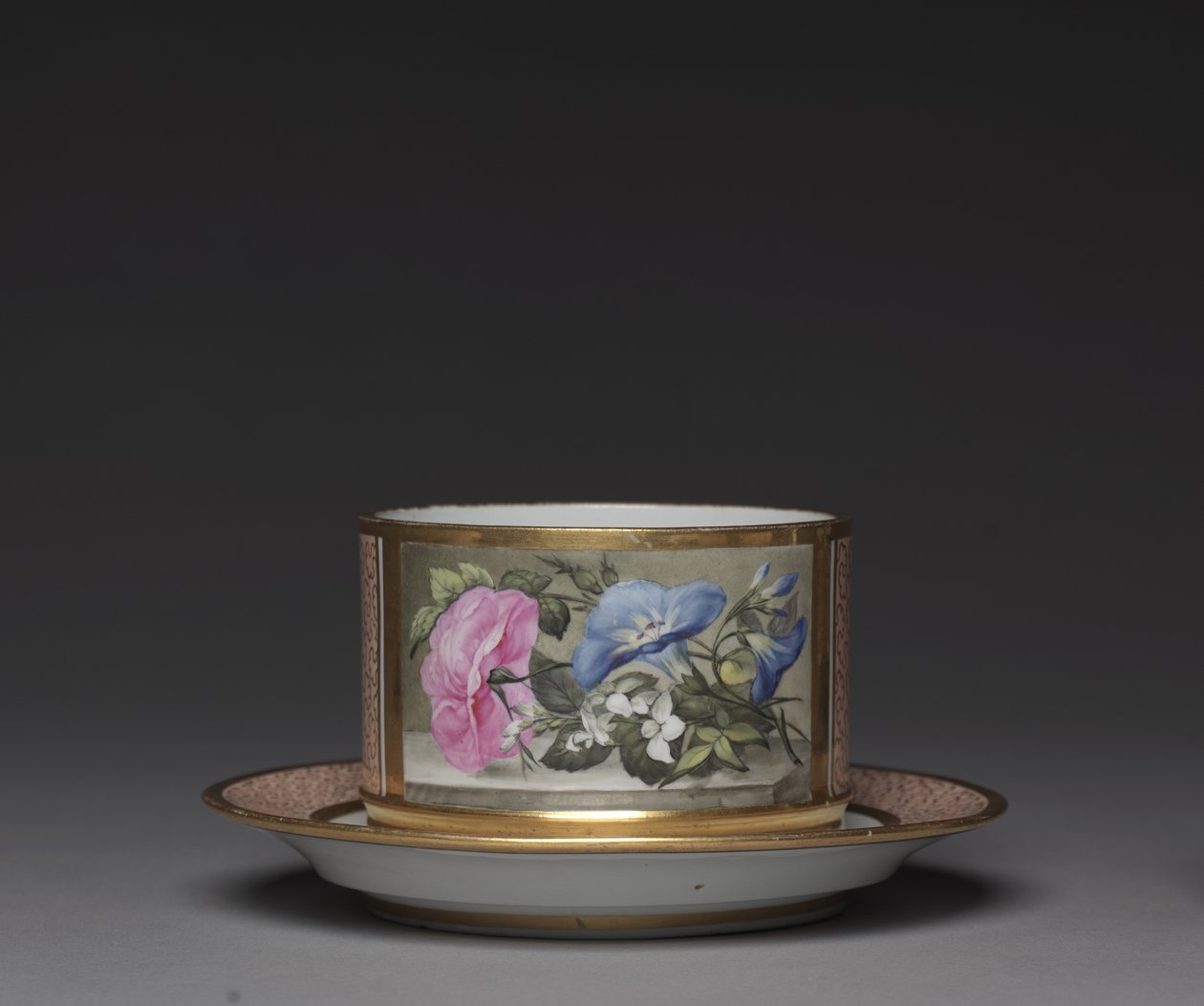 Miska, vyrobená továrnou na porcelán Worcester, c.1810 od English School