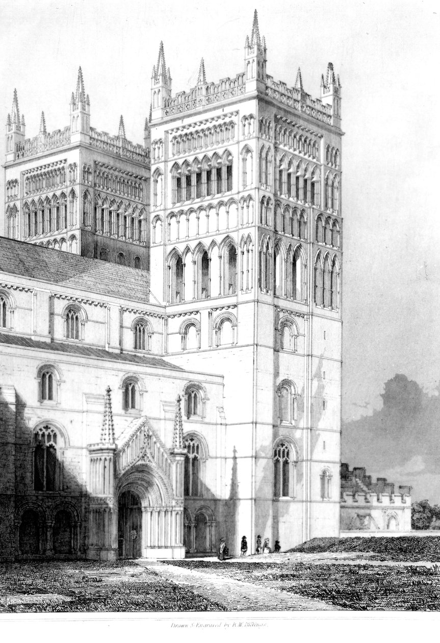 Katedrála v Durhamu, 1843 od English School