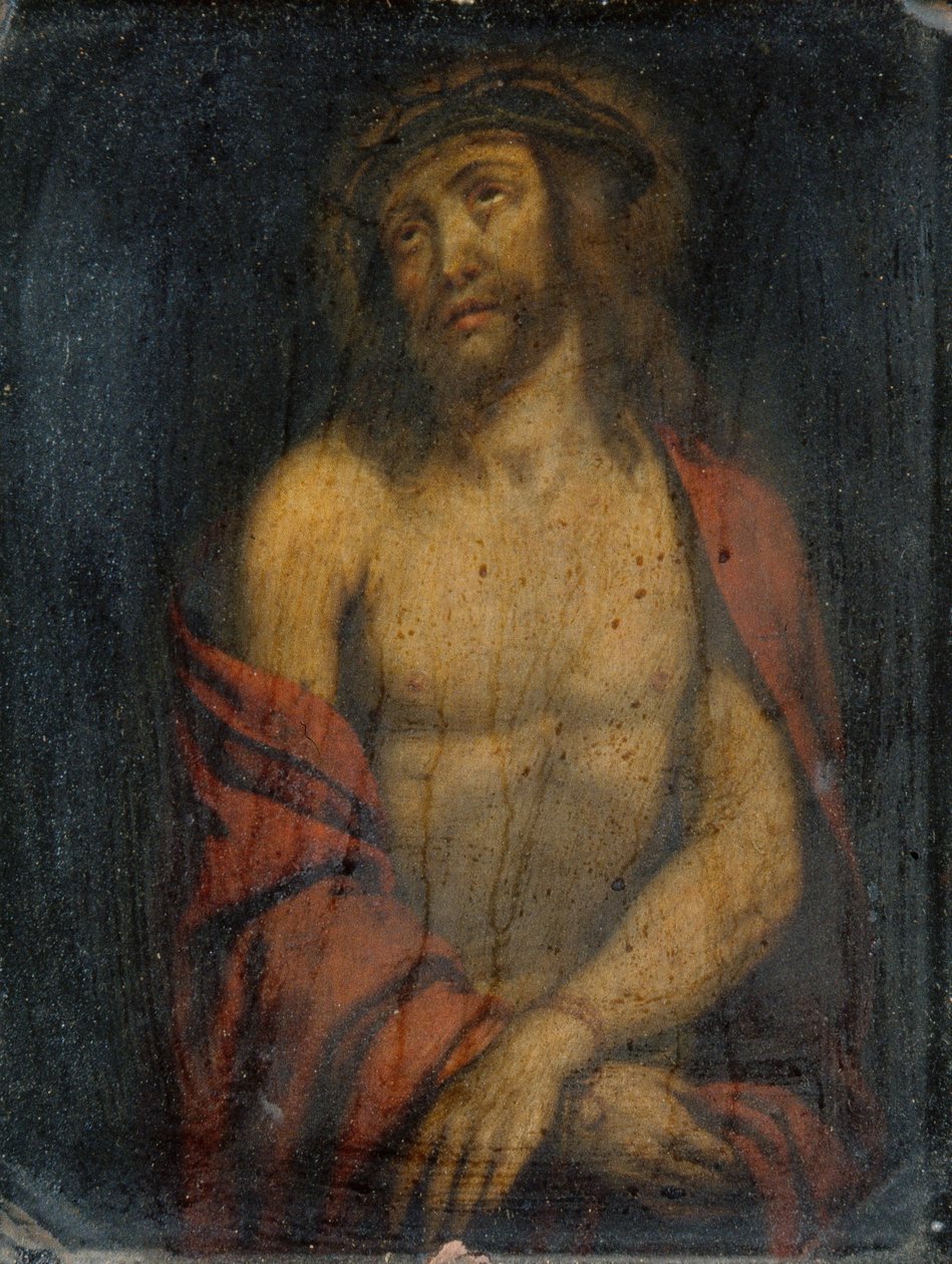 Ecce Homo, asi 1775 (olej na mědi) od English School