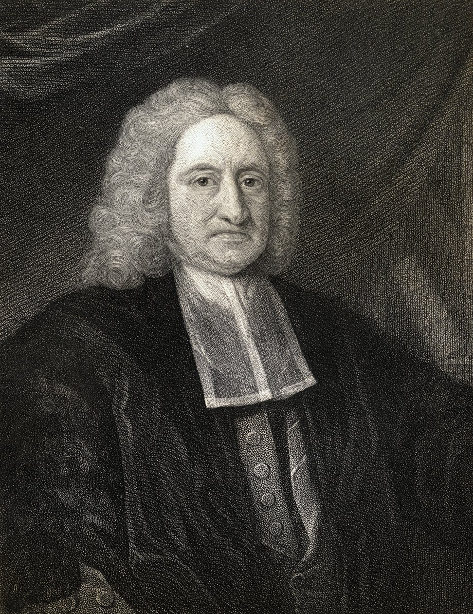 Edmond Halley (1656-1742) z Galerie portrétů, publikoval v roce 1833 od English School
