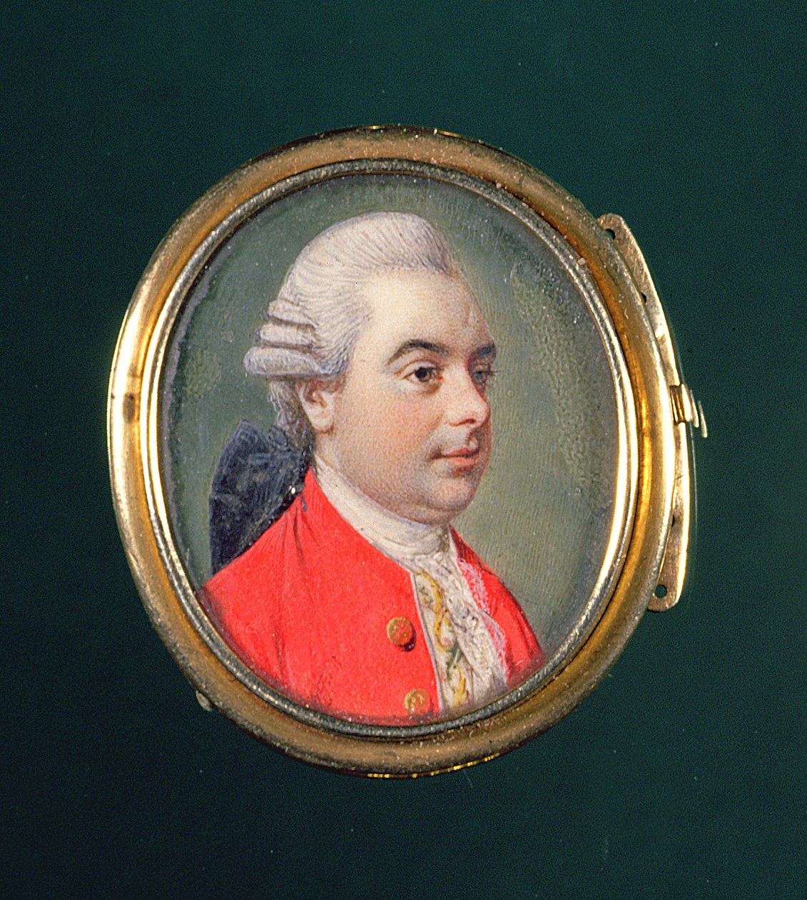 Edward Gibbon, kolem 1790 (wc na pergamenu) od English School
