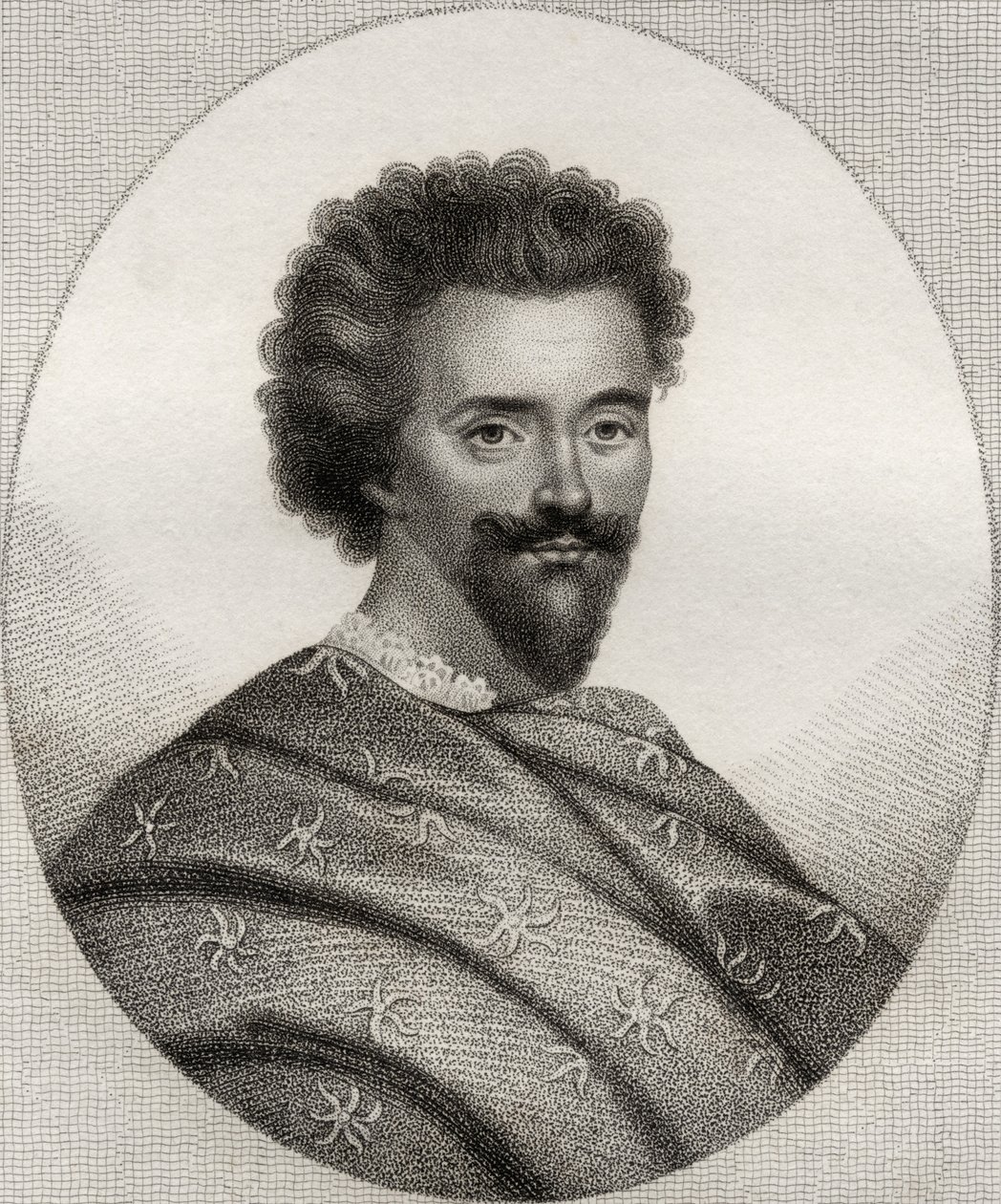 Edward Herbert, ilustrace z „Katalogu královských a vznešených autorů, svazek III“, vydaného v roce 1806 od English School