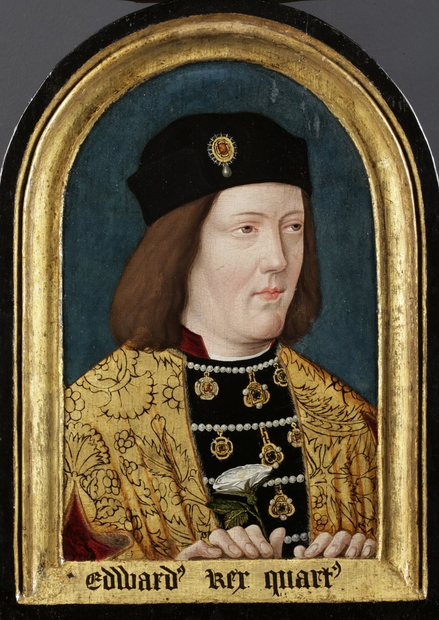 Edward IV, c.1510-1540 (olej na panelu) (viz také 235435) od English School