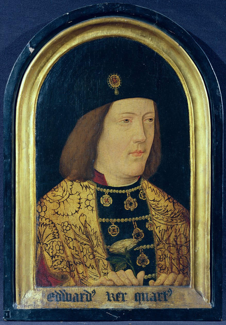 Edward IV, c.1510-1540 (olej na panelu) (viz také 711008) od English School