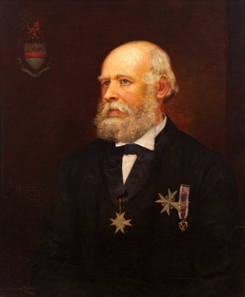 Edward Walford, kolem roku 1880 od English School