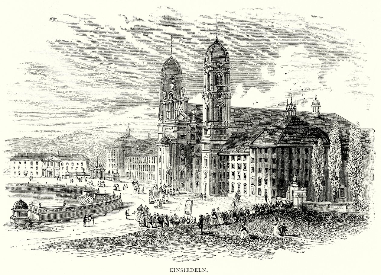 Einsiedeln (rytina) od English School