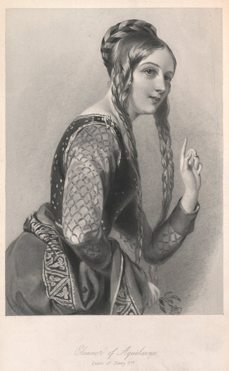 Eleonora Akvitánie, ilustrace z 