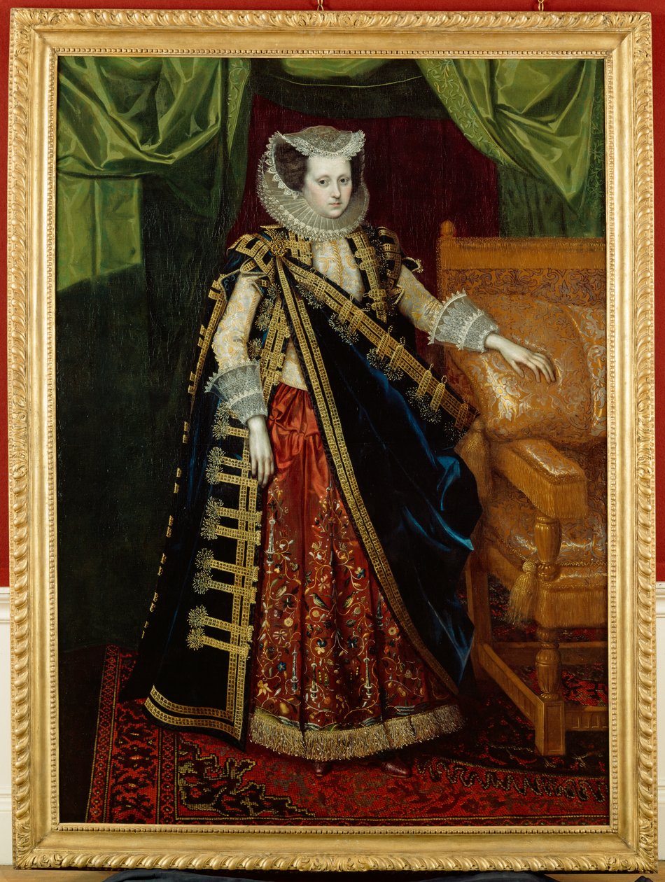 Elizabeth Home, hraběnka ze Suffolku (olej na plátně ( od English School