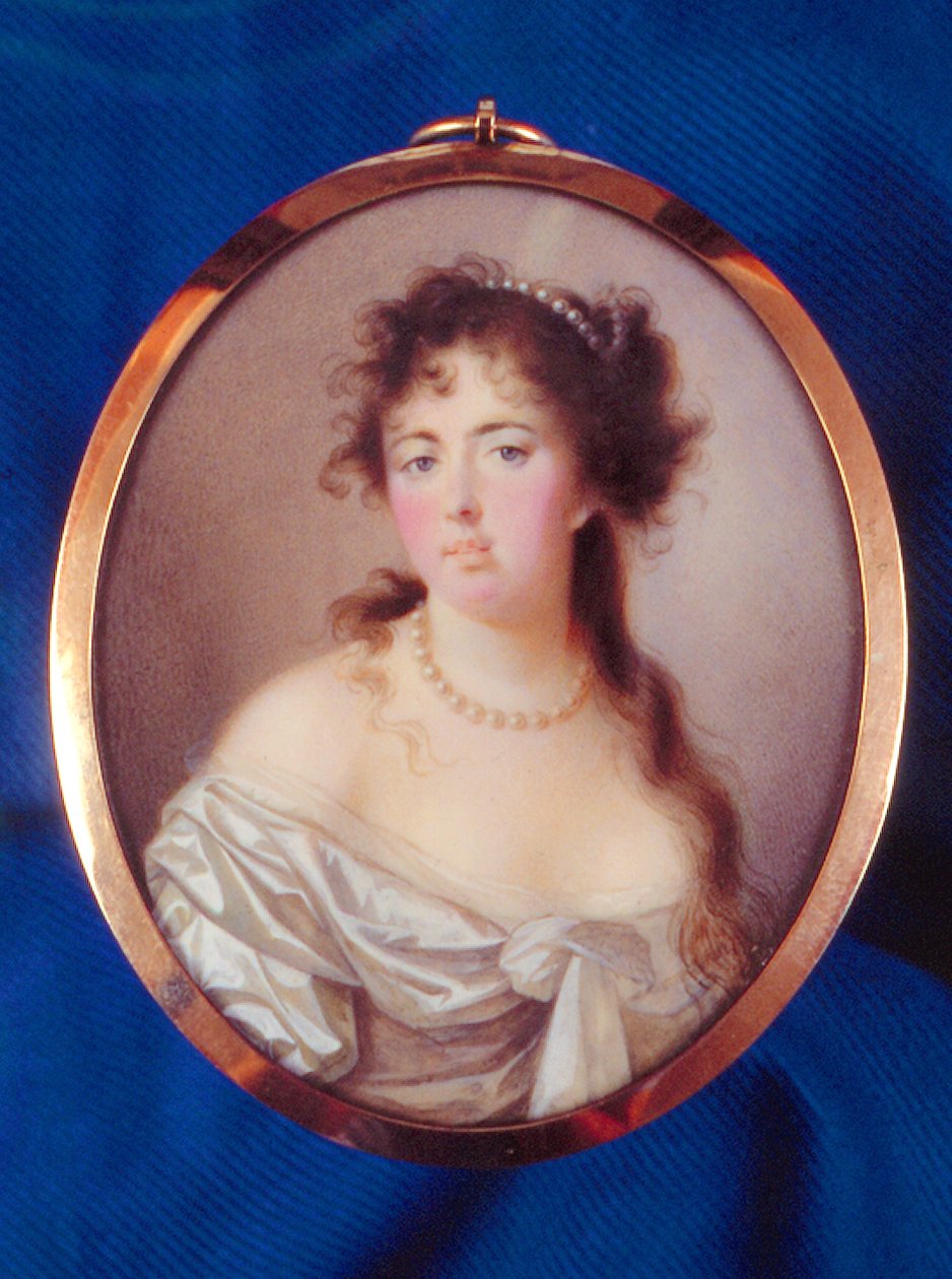Emma Hamilton (akvarel na pergamenu) od English School