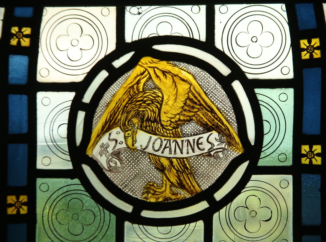 Znak evangelisty: Svatý Jan od English School