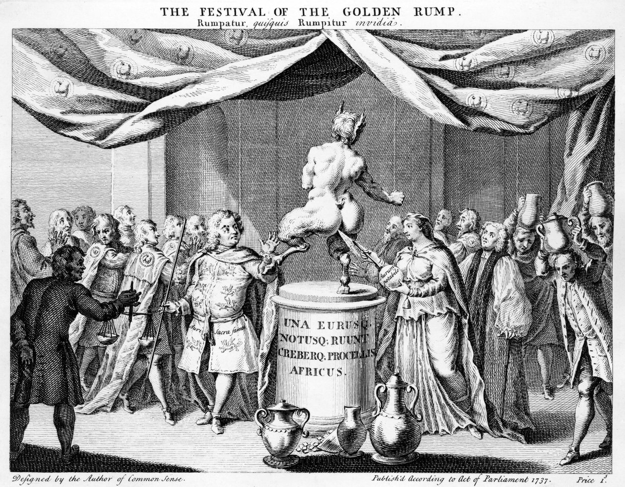 Festival zlaté kýty, 1737 od English School