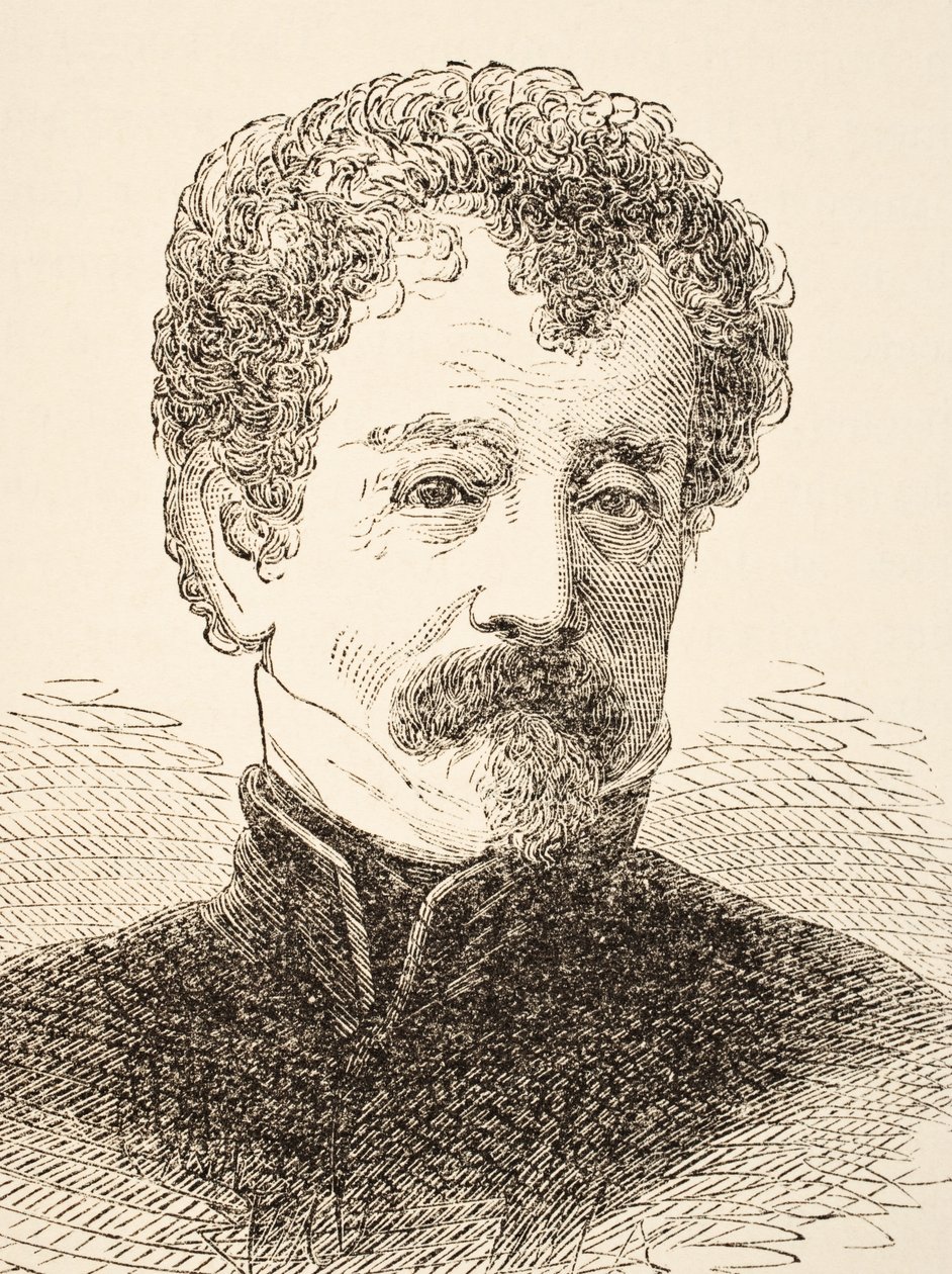 Polní maršál Colin Campbell, 1. baron Clyde, z knihy "The National and Domestic History of England" od Williama Hickmana Smithe Aubreyho (1858-1916) vydané v Londýně kolem roku 1890. od English School