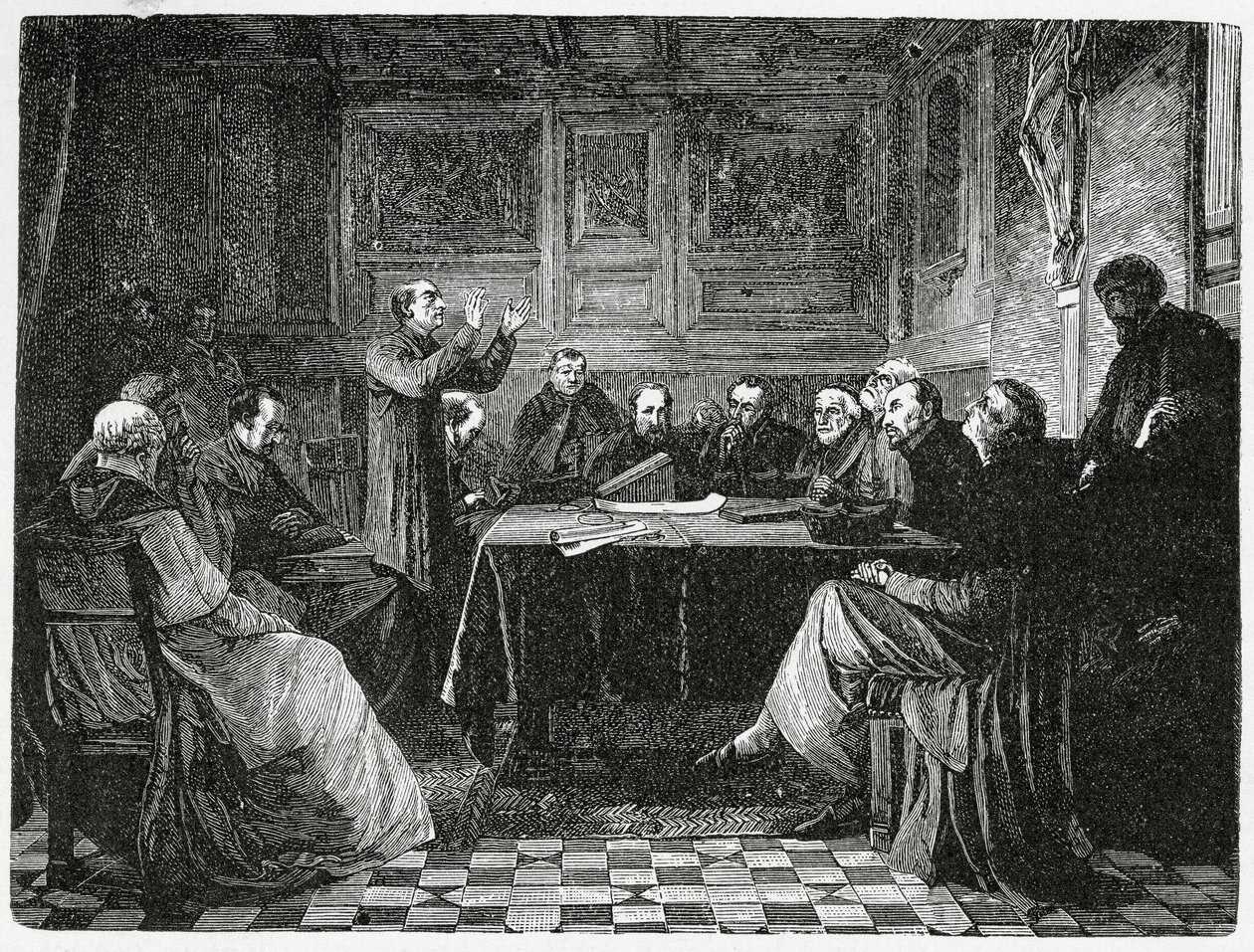 Založení řádu jezuitů v roce 1540, 1882 od English School