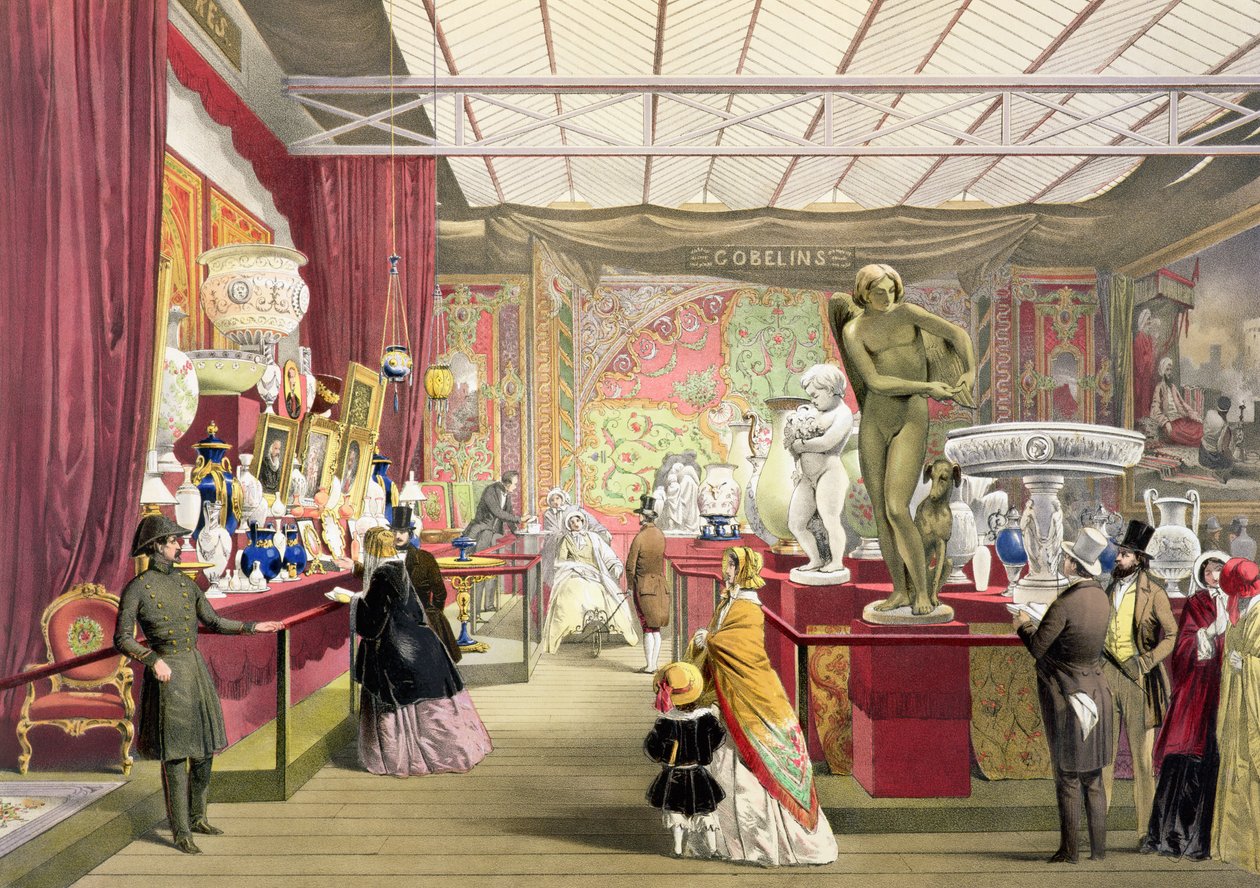 Francie č. 3, z Dickinsonových komplexních obrázků Velké výstavy z roku 1851, publikovaných 1854 od English School