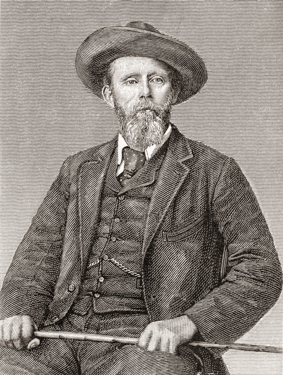 Frederick Courteney Selous od English School